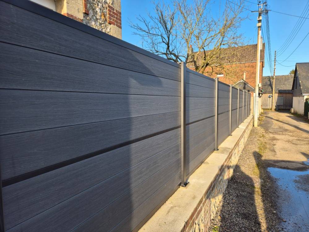 Installation de clôture près de Fécamp